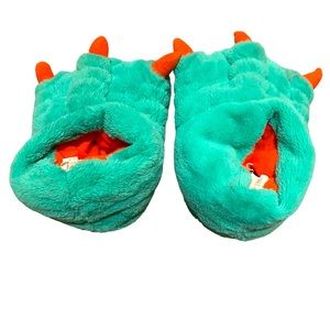 Kids Monster Slippers Size 2-3